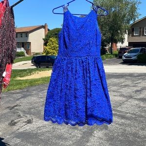 Blue Semi Formal Dress
